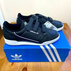 NEW Adidas Continental 80 | Men 9.5 | Core Black Maroon